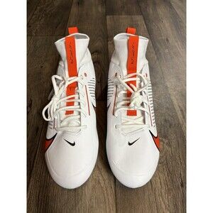Nike Vapor Edge Pro 360 2 TB Football Cleats White Orange FQ4044-100 Men Size 15